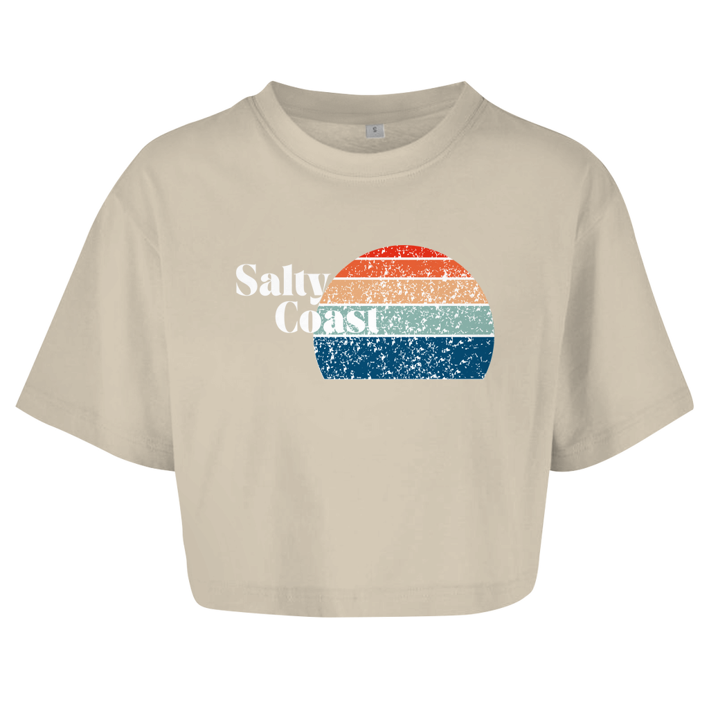 Retro‑Vibes im Oversize‑Cut – dein neues Crop‑Top‑Statement!