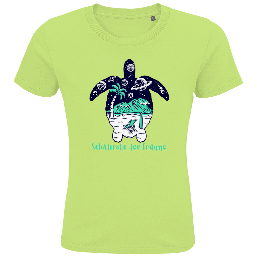 Kids Premium Bio T-Shirt Schildkröte