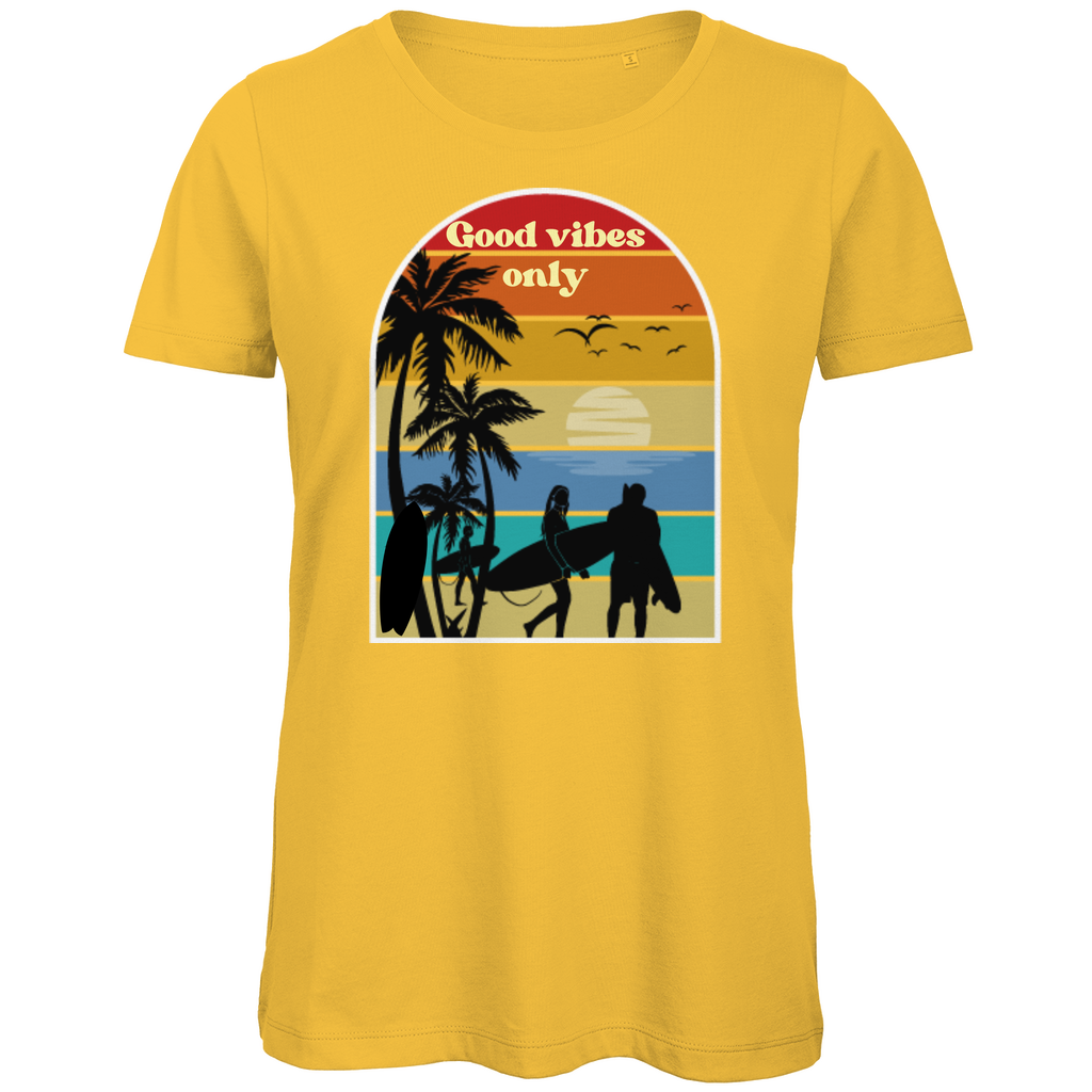Good Vibes Premium Shirt: Dein Retro-Glücksgefühl