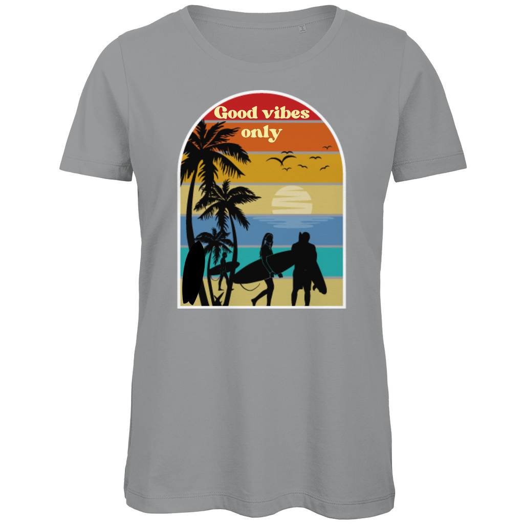 Good Vibes Premium Shirt: Dein Retro-Glücksgefühl