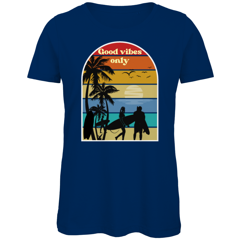 Good Vibes Premium Shirt: Dein Retro-Glücksgefühl