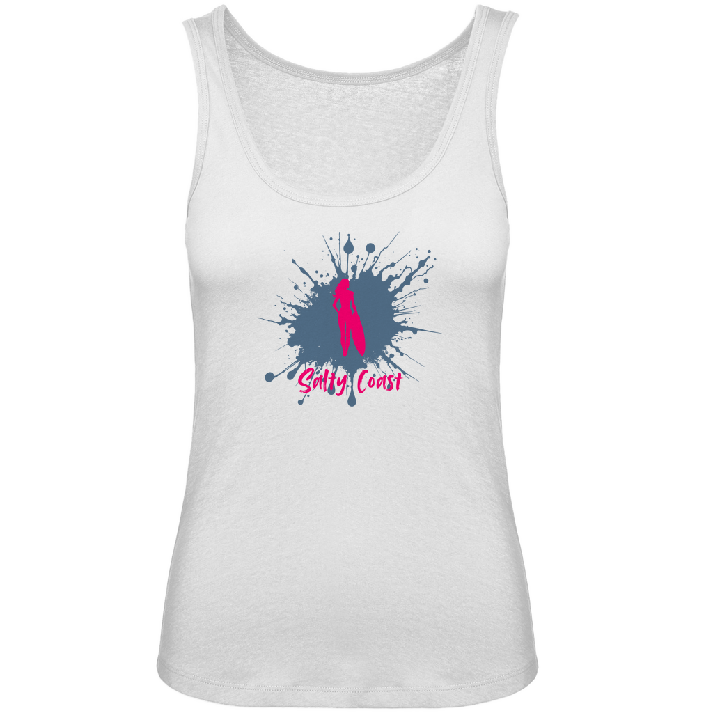 Surf Splash Premium Tank: Dein dynamischer Beach-Style
