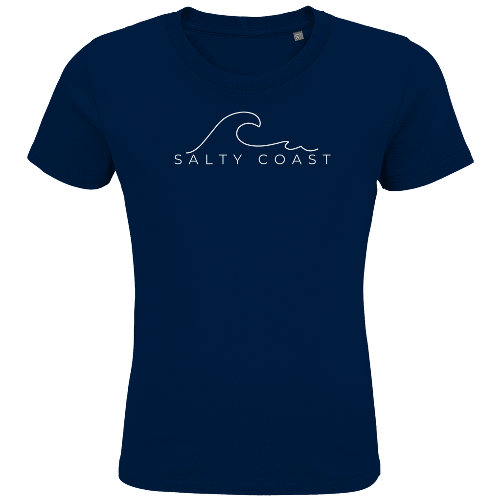 Salty Coast Organic Kids Shirt: Premium-Meeresfeeling