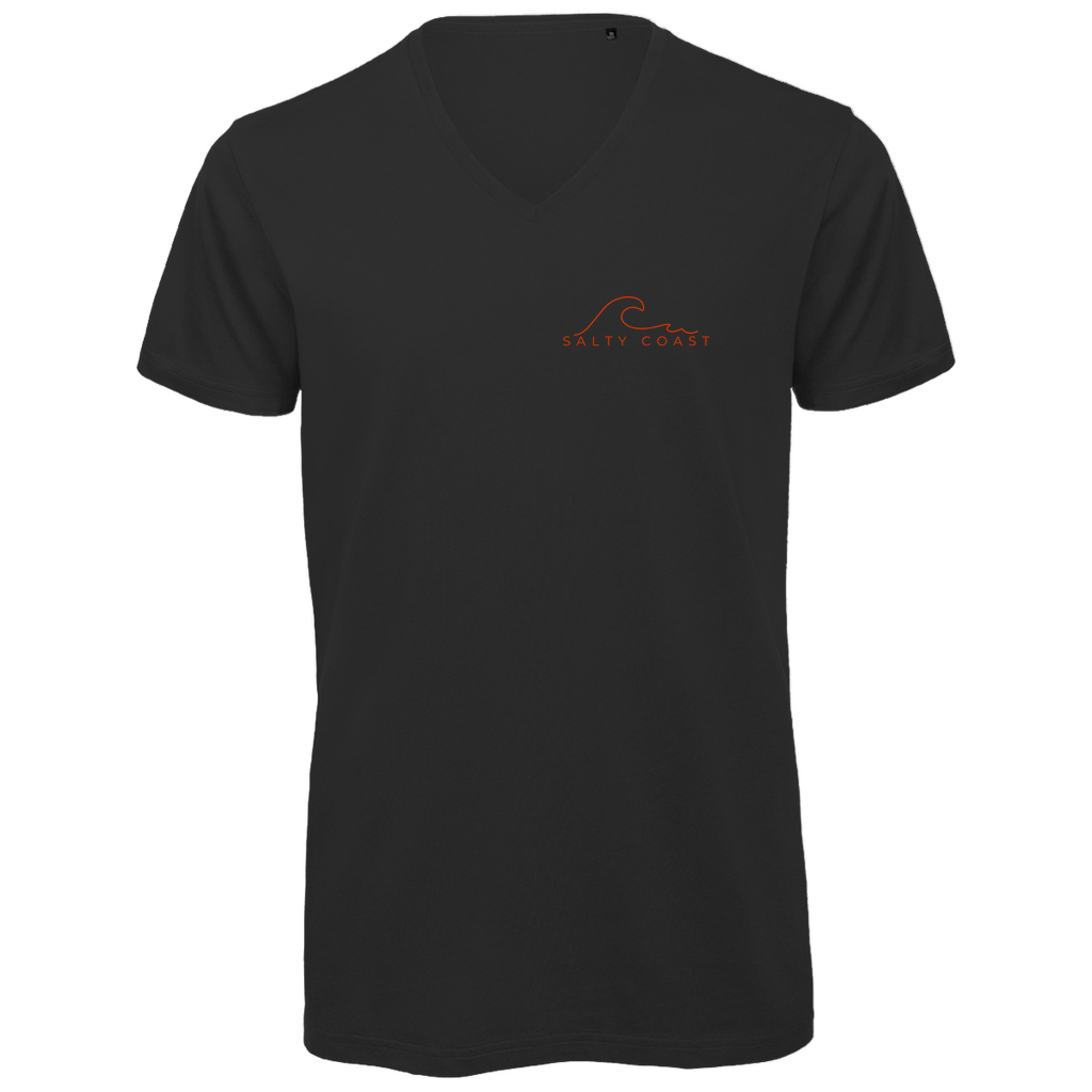Salty Coast Premium V-Neck: Nachhaltiger Küsten-Style