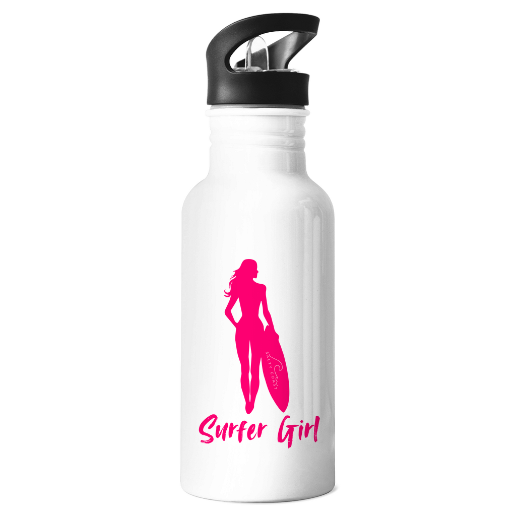 Bari Edelstahl Trinkflasche - Surfer Girl