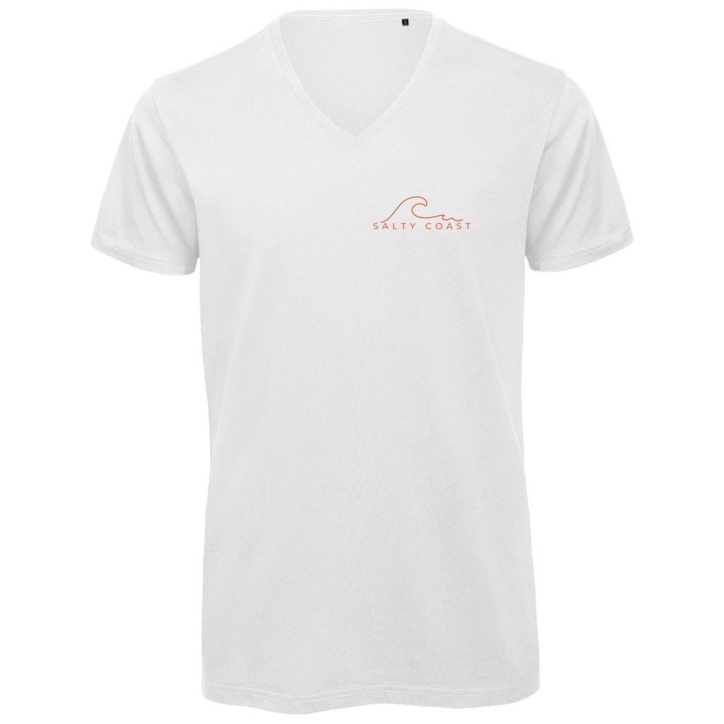 Salty Coast Premium V-Neck: Nachhaltiger Küsten-Style