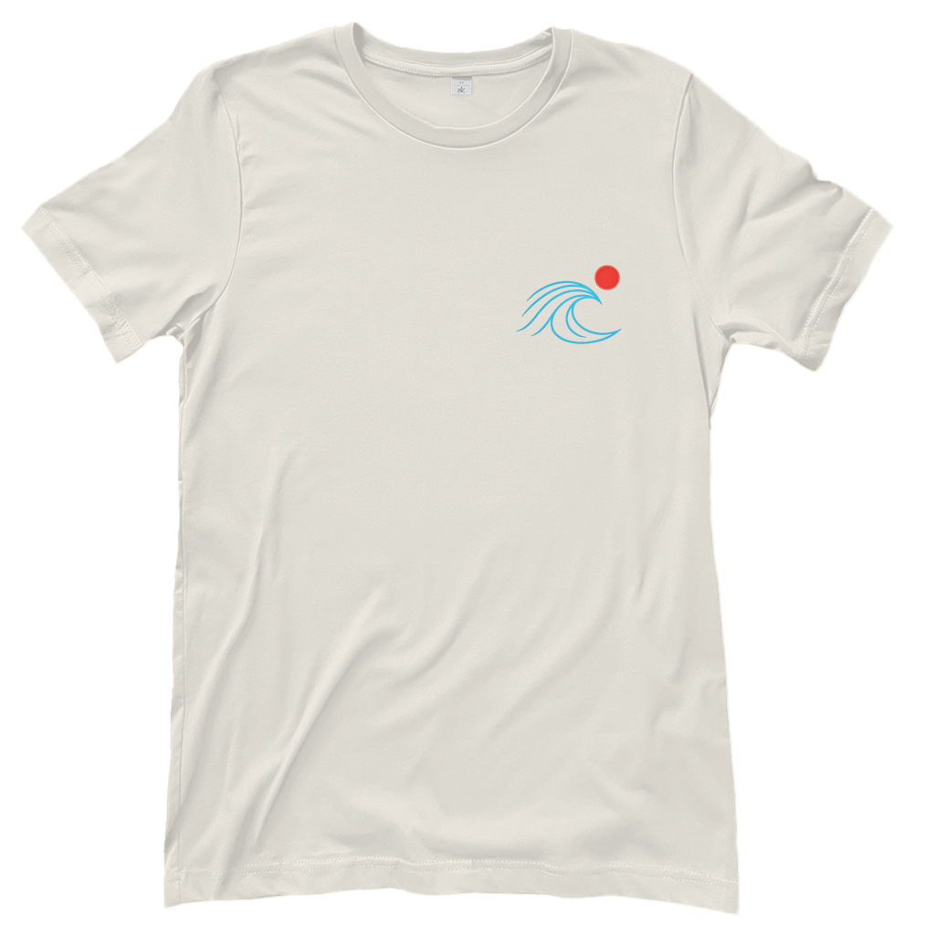 Damen T-Shirt Wave Sun