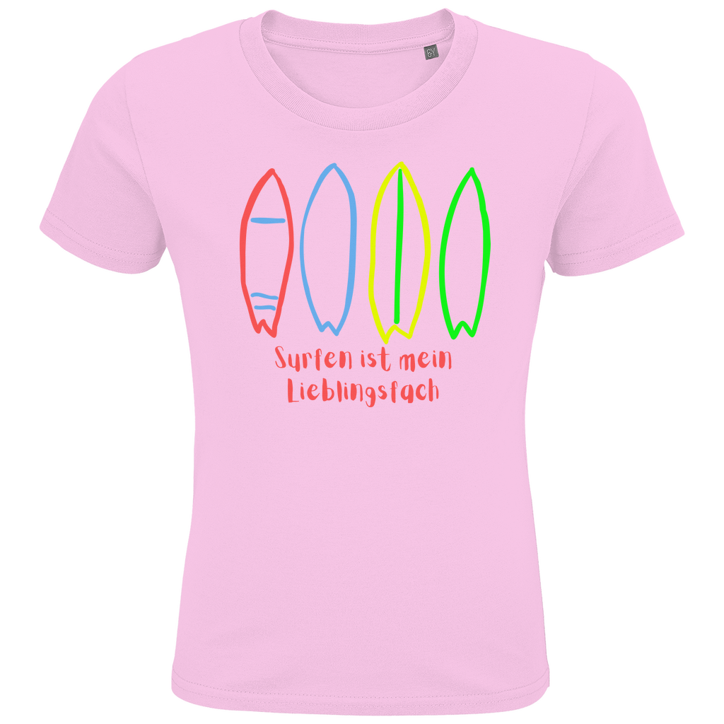 Nachhaltiger Style für kleine Surfer: Das "Lieblingsfach"-Shirt aus Bio-Baumwolle!