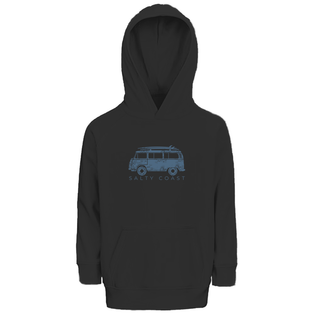 Kinder Premium Bio Hoodie Hang Loose Blue