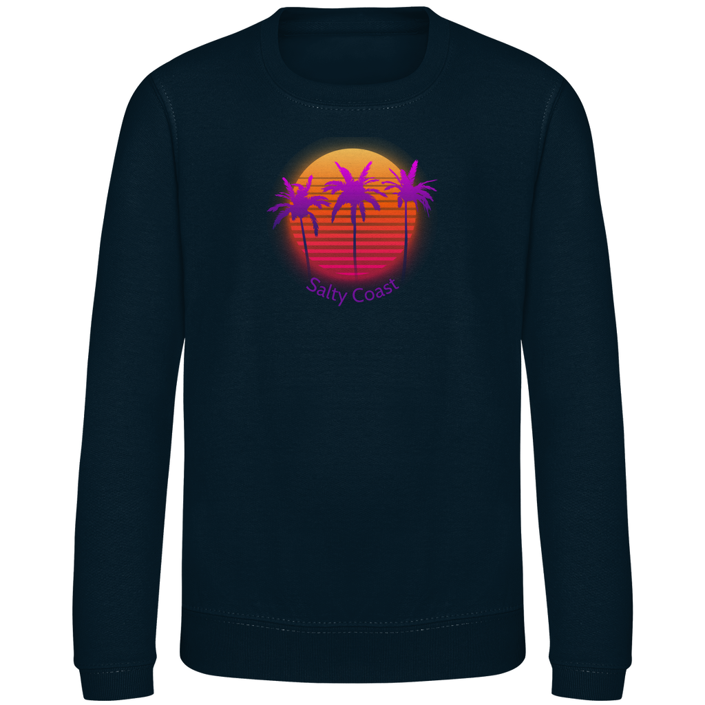 Sunset Palm Kids Sweatshirt: Sommer-Vibes zum Anziehen