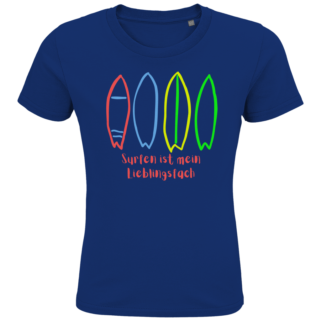Nachhaltiger Style für kleine Surfer: Das "Lieblingsfach"-Shirt aus Bio-Baumwolle!