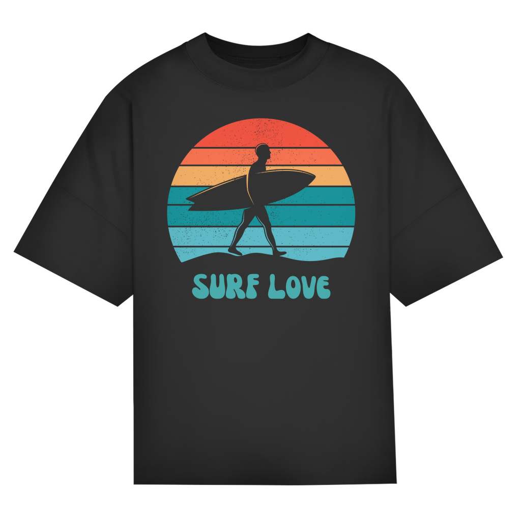 Surf Love Oversize: Vintage-Style mit Komfort