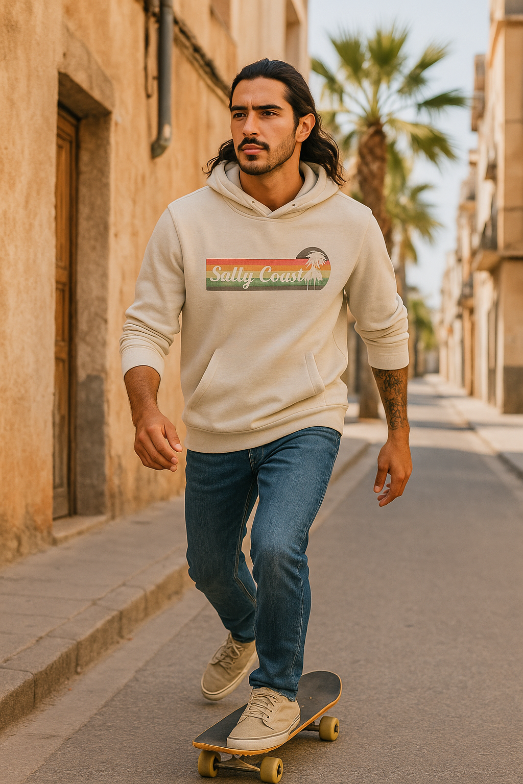 Havana Herren Hoodie - Retro Look