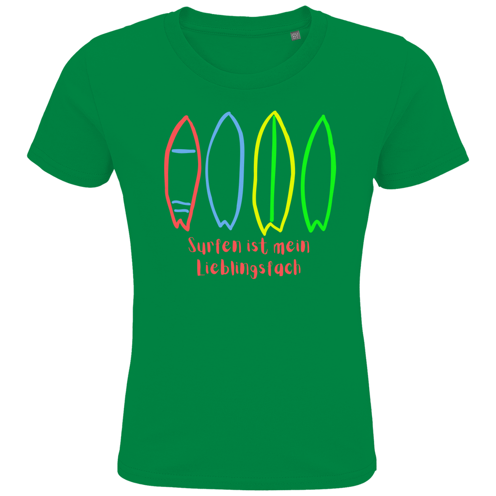 Nachhaltiger Style für kleine Surfer: Das "Lieblingsfach"-Shirt aus Bio-Baumwolle!