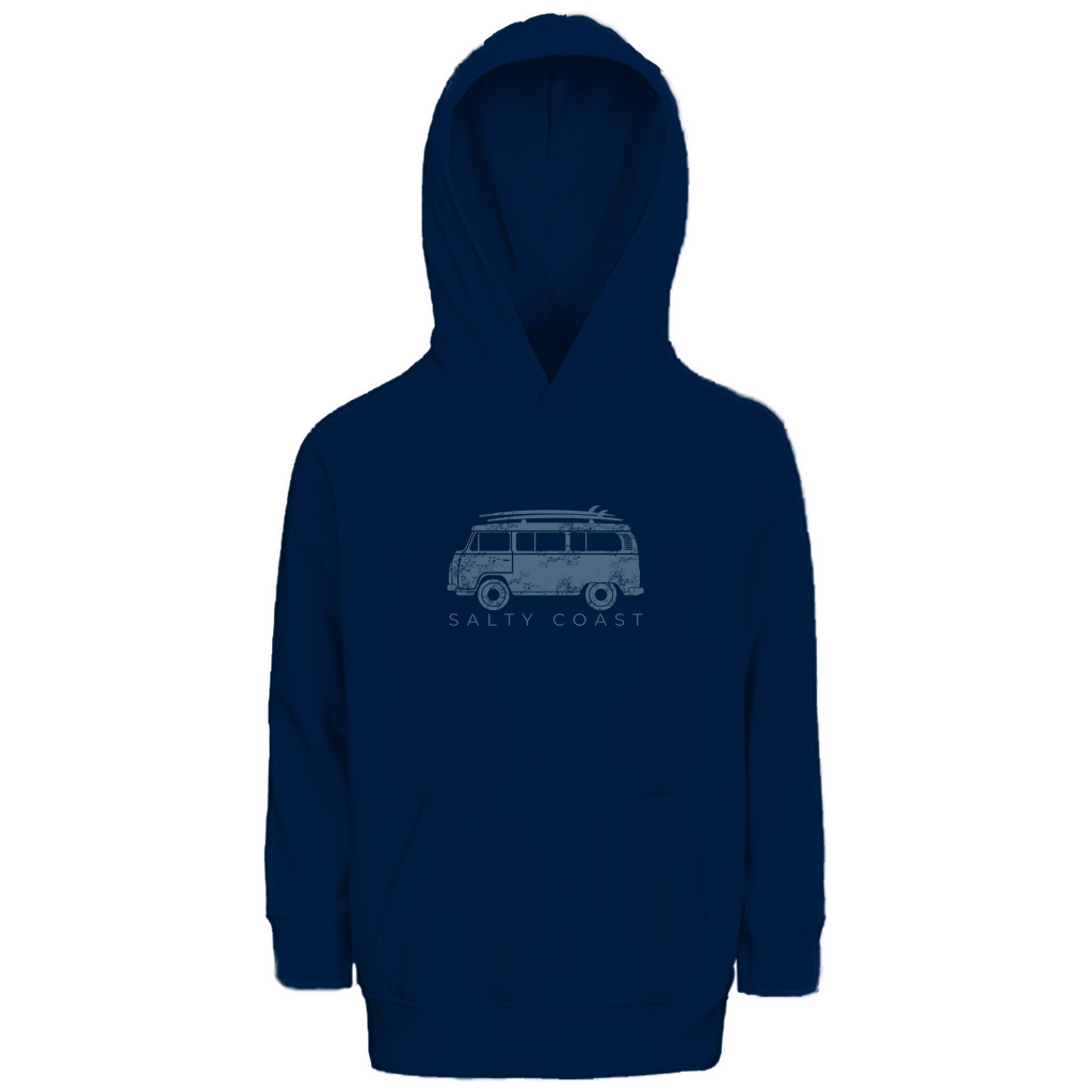 Kinder Premium Bio Hoodie Hang Loose Blue