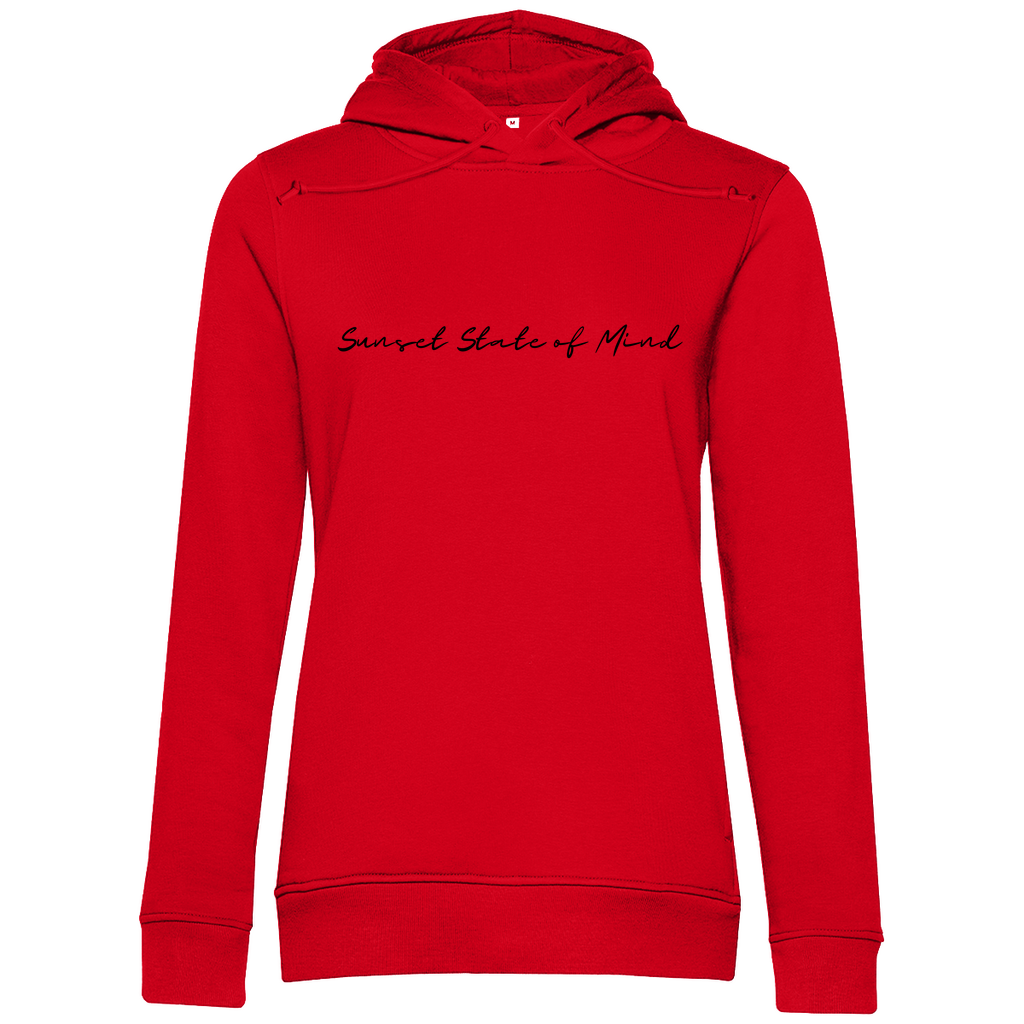 Damen Hoodie Malibu - Sunset State of Mind