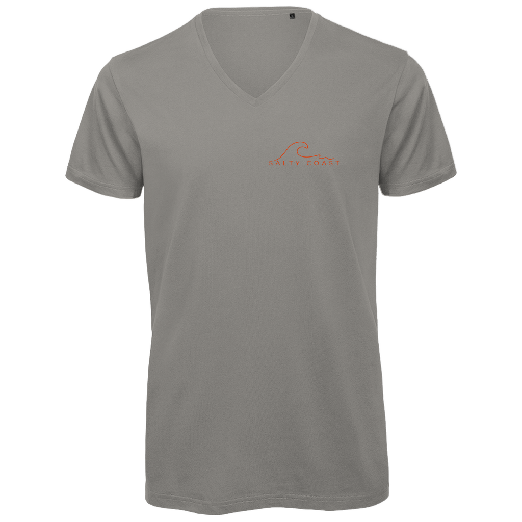 Salty Coast Premium V-Neck: Nachhaltiger Küsten-Style