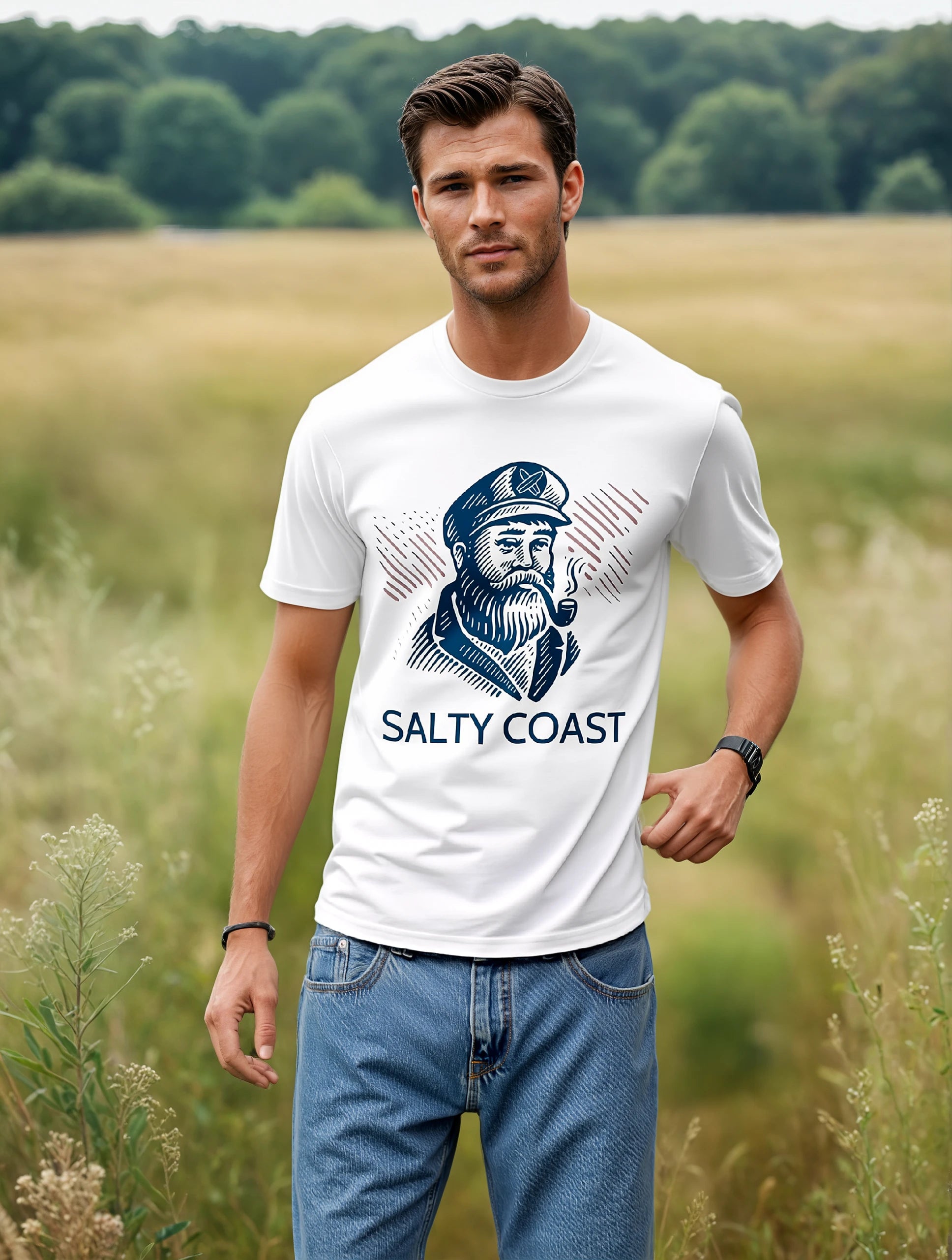 Sydney Herren T-Shirt - Captains Style
