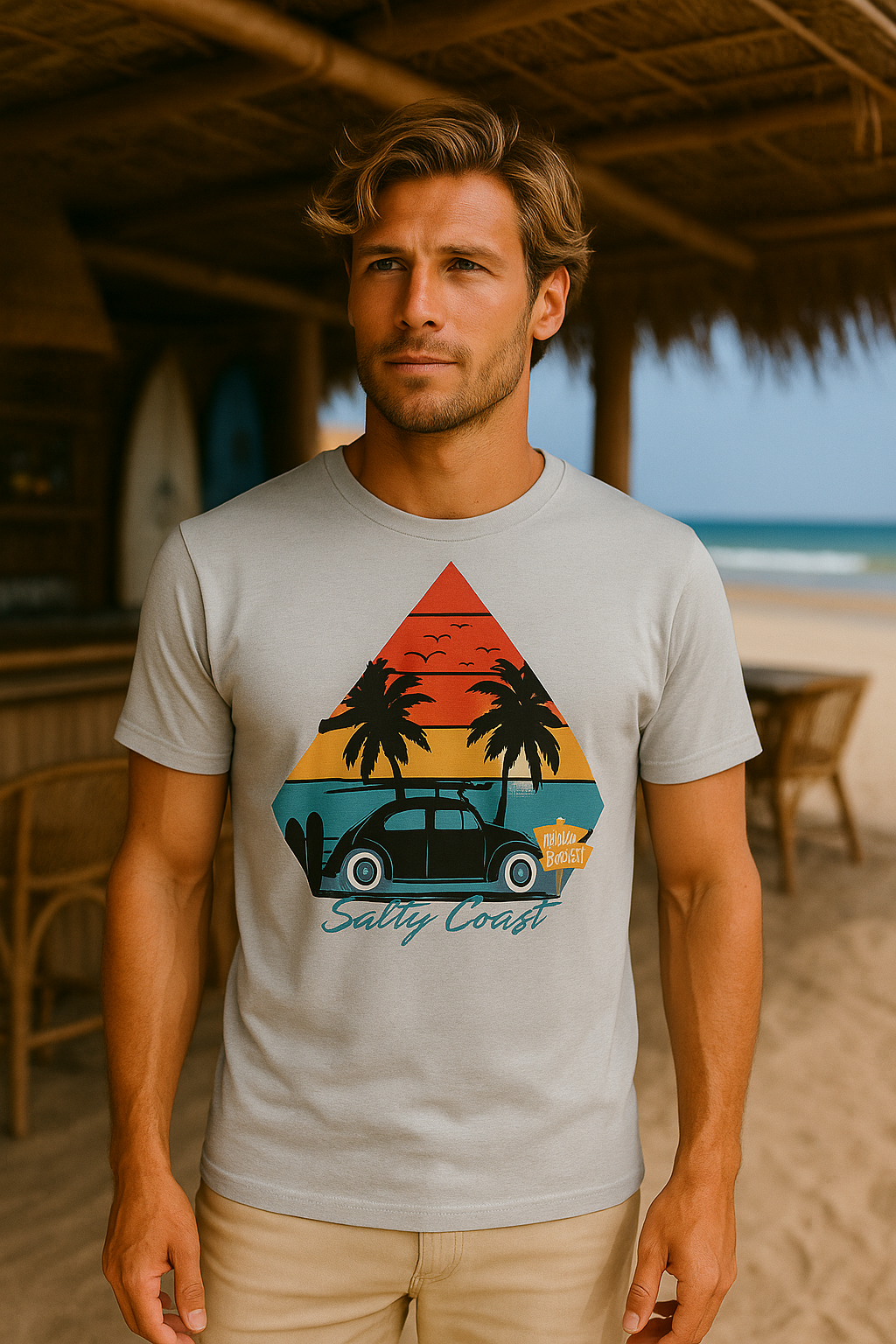 Sydney Herren T-Shirt - Retro Käfer