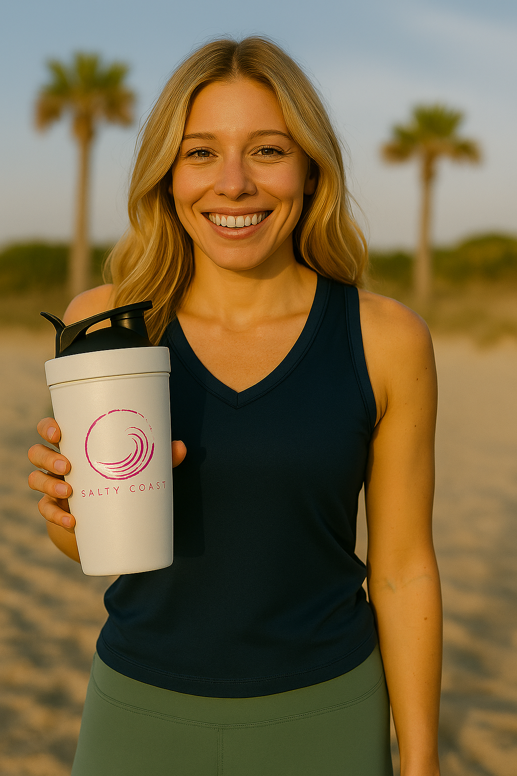 Nazare Fitness Shaker - Salty Wave