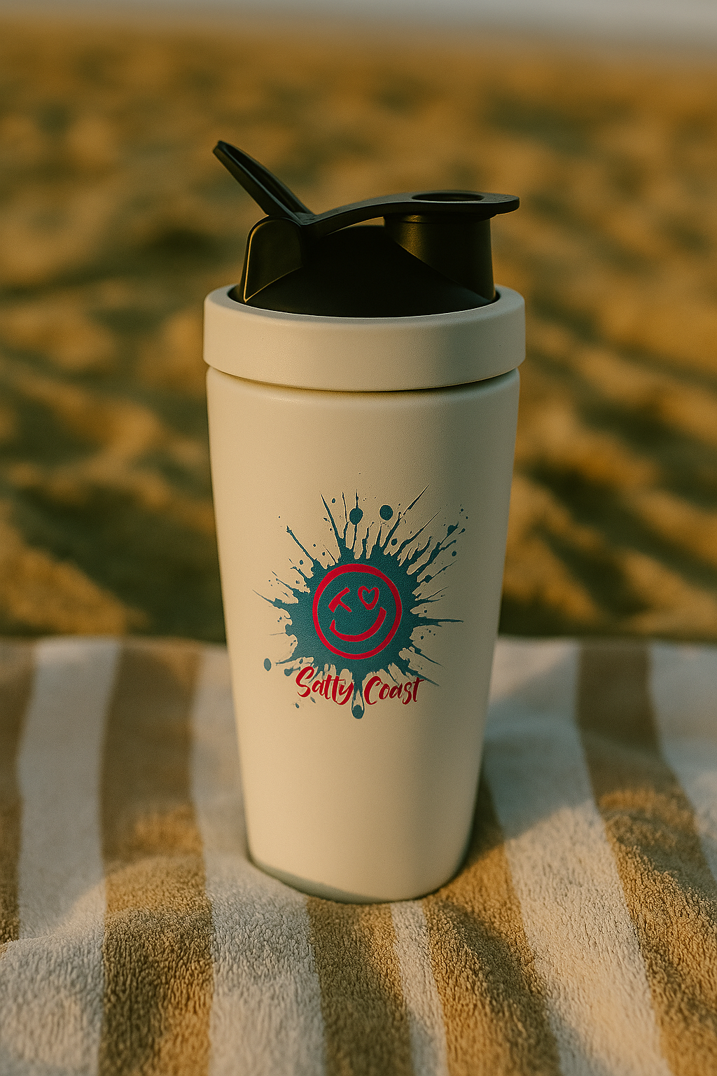 Nazare Fitness Shaker - Splash Smiley