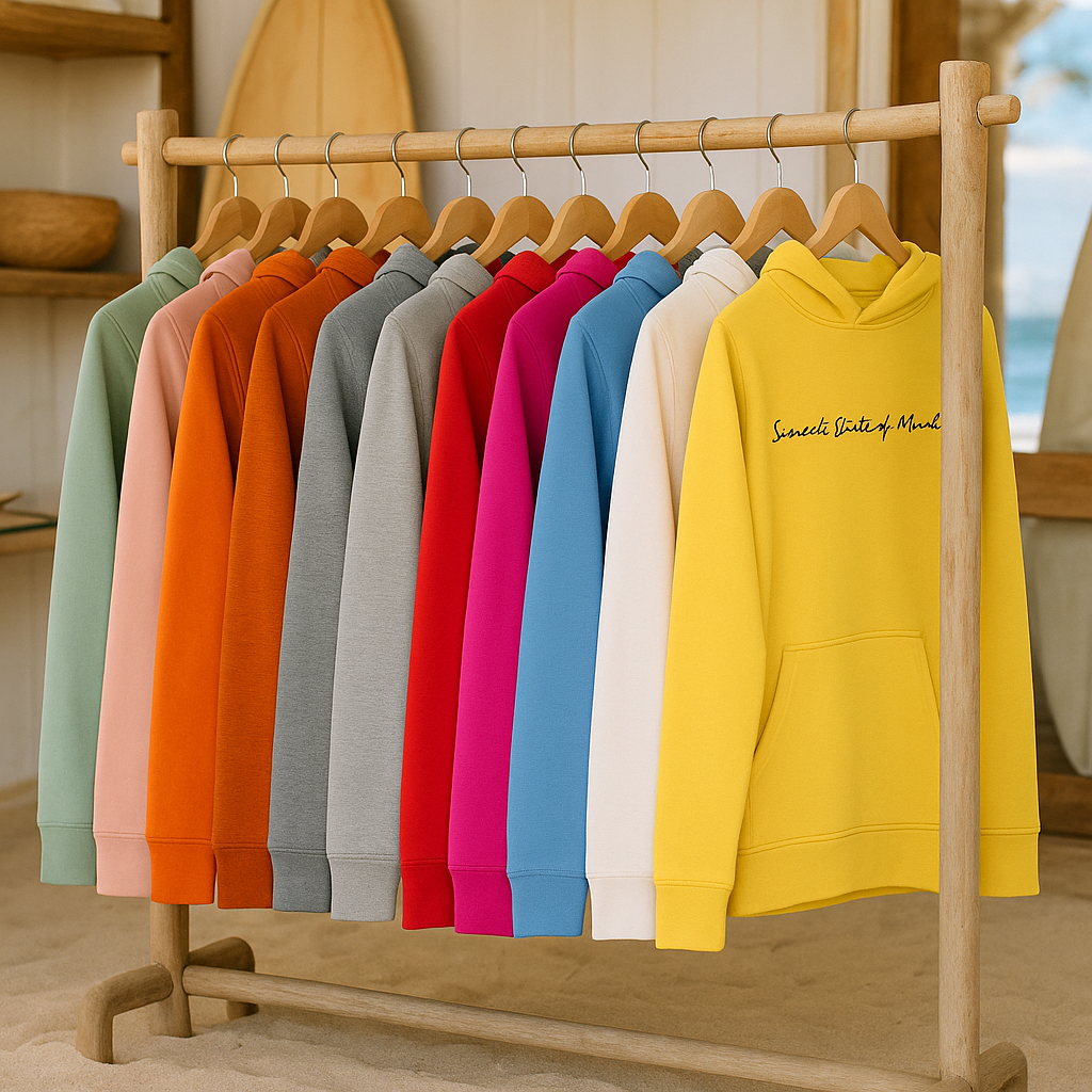 Damen Hoodie Malibu - Sunset State of Mind