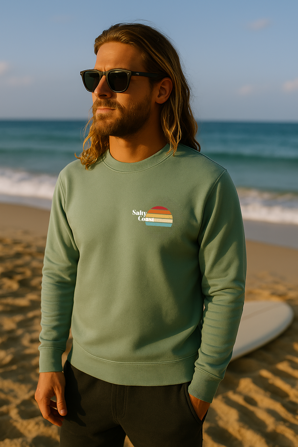 Brighton Herren Sweatshirt - Retro Vibe