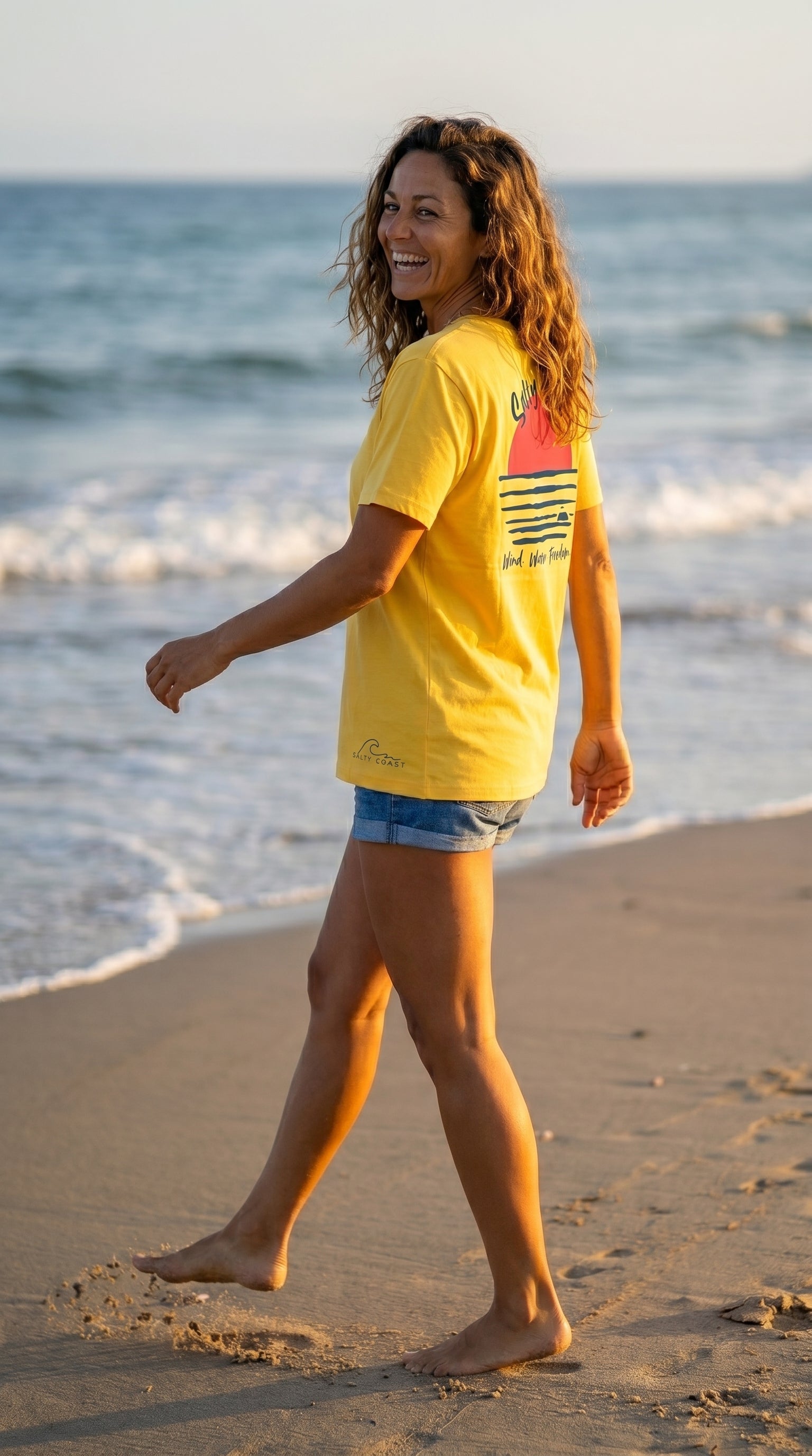 Lacanau Unisex T-Shirt — Wind. Water. Freedom.