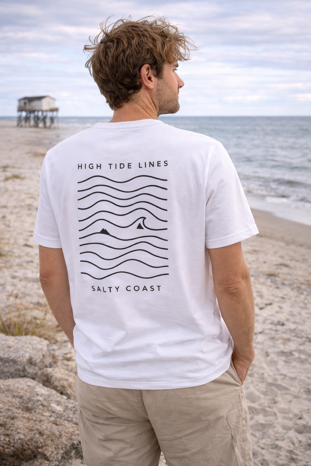 Lacanau Herren  T-Shirt High - Tide