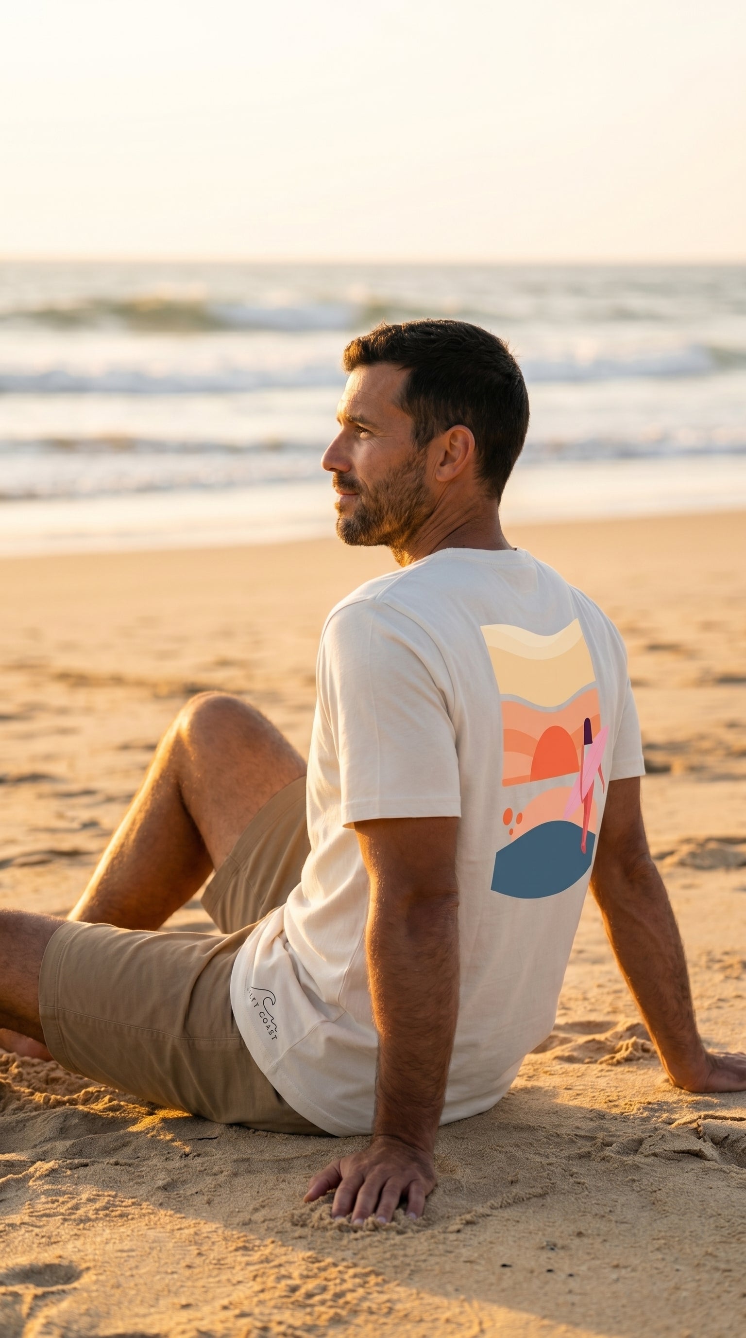 Lacanau Unisex T-Shirt — Sunset Girl