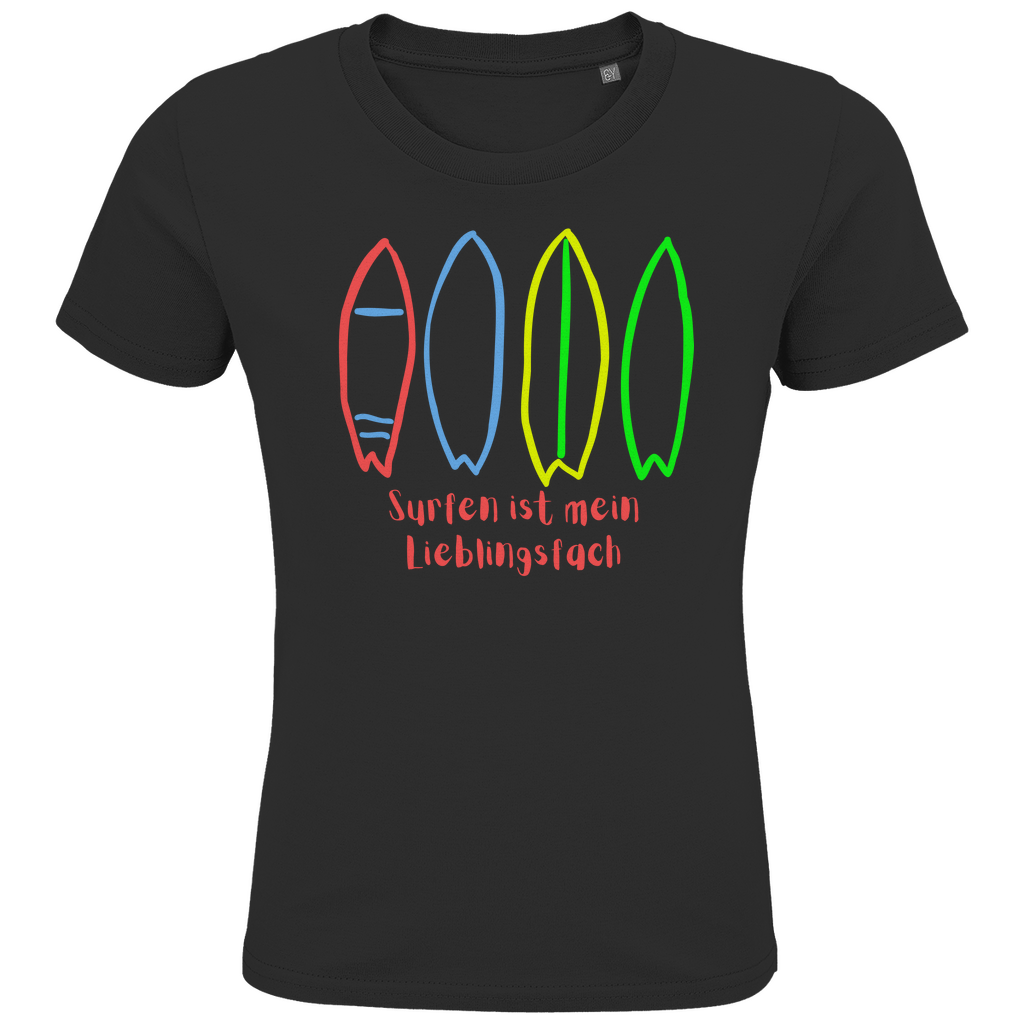 Nachhaltiger Style für kleine Surfer: Das "Lieblingsfach"-Shirt aus Bio-Baumwolle!