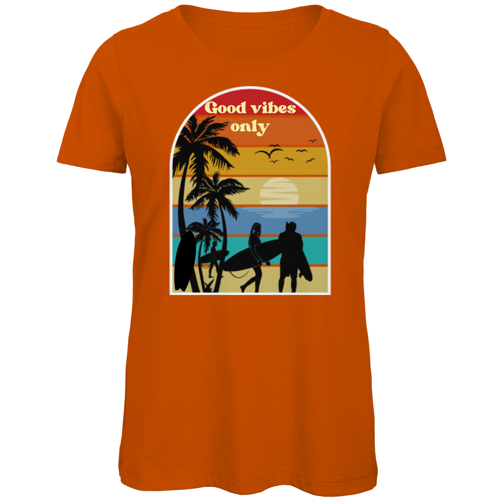 Good Vibes Premium Shirt: Dein Retro-Glücksgefühl