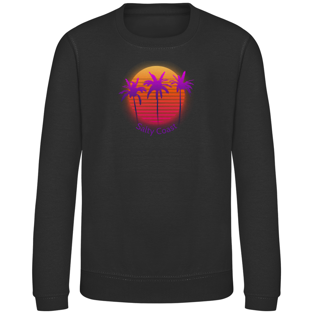 Sunset Palm Kids Sweatshirt: Sommer-Vibes zum Anziehen