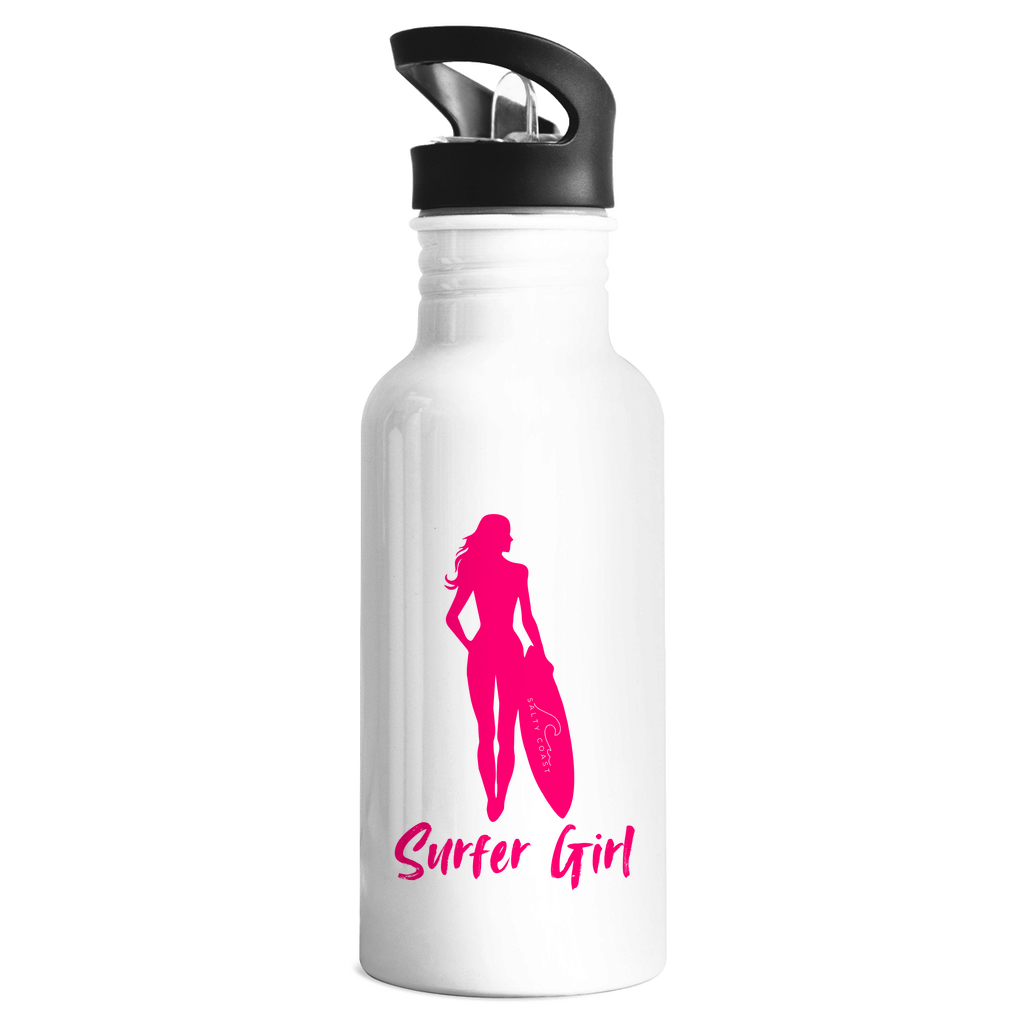 Bari Edelstahl Trinkflasche - Surfer Girl